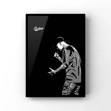 BADHOP t-pablow 포스터 아트 프레임