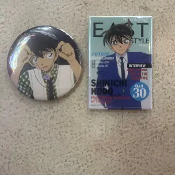 코난 쿠도 신이치 캔뱃지 세트
