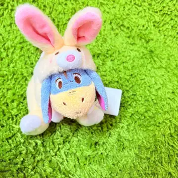 이요르 봉제 인형 토끼 십이지 봉제 인형 택 포함 새상품