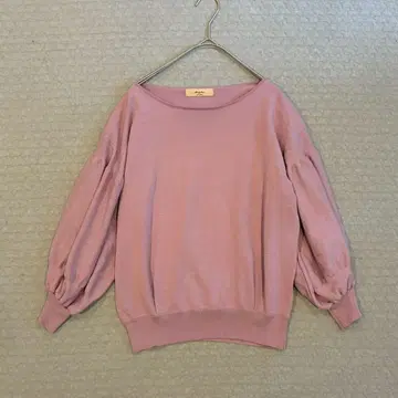 Maglie par ef-de 마리에 파 에프데 니트 핑크 [ j29 ]