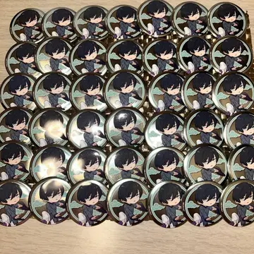 이토시 린 캔뱃지 42개