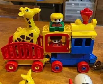 [ LEGO 듀플로 ] 레어 단종 동물 기차 기린 호랑이 팬더