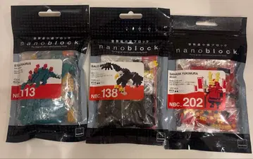 나노블럭 캐릭터 세트 3개