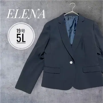 19호 ELENA 엘레나 블랙 블랙 테일러드 자켓 미사용 택 포함