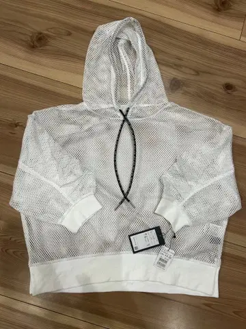 새상품 SCOT CLUB 메쉬 후드티 화이트 38