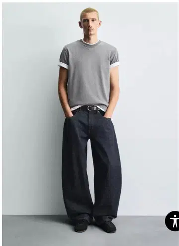 ZARA 벌룬 핏 데님