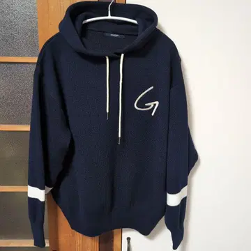 *새상품* Grand PARK 니트 후드티 네이비