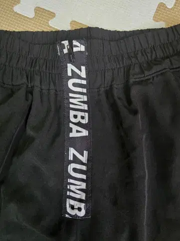 ZUMBA 블랙 팬츠 허리밴딩