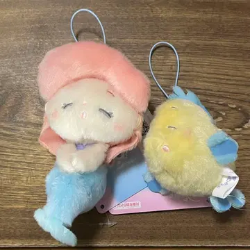 디즈니 프린세스 네무구루미 마스코트 인어공주 2개 세트