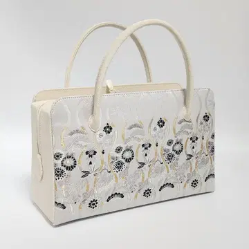 기모노 가방 리큐 백 금란 직물 입학식 졸업식 결혼식 상품번호:516