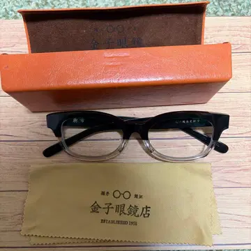 요이치 금자안경 블랙 클리어 안경