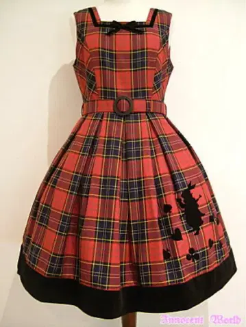 Innocent World 토끼와 카드놀이의 오버롤 스커트