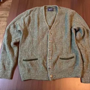 puritan M 사이즈 올리브 그린 가디건