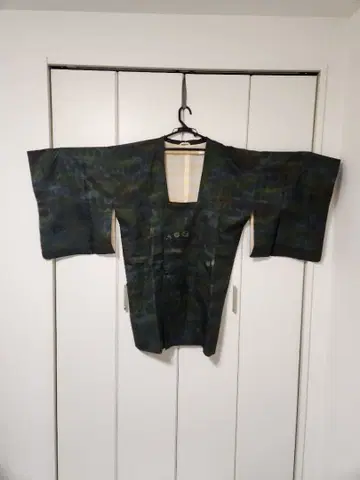 그린 계열 그라데이션 겉옷