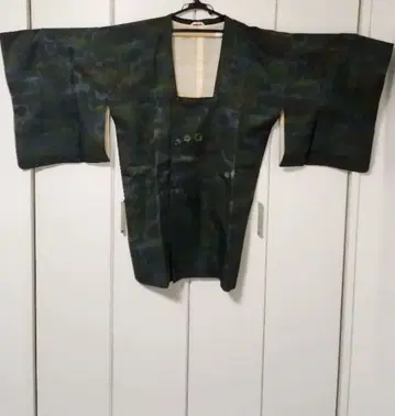 그린 계열 그라데이션 겉옷