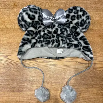 익일 배송 디즈니 리조트 레오파드 무늬 모자 58cm 그레이 팬캡