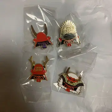 전국 무장 투구 핀즈 핀 배지