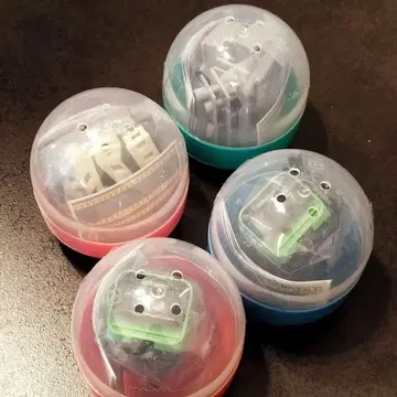 미니 모터 트레인 신구 야마노테선 차량 정경 4개 세트