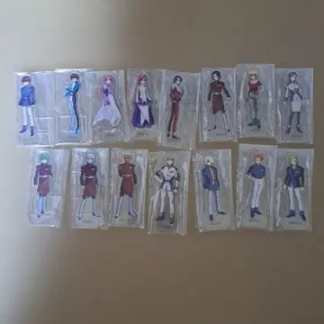 건담 SEED 제일복권 G상 아크릴 스탠드 신규 일러스트 15장 세트