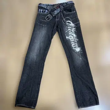 JACK SERIKA 블랙 데님 팬츠