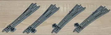 TOMIX 수동 포인트 레일 4개 세트