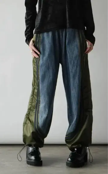 RADIATE 나일론 도킹 라인 데님 팬츠 야마다야