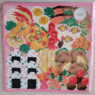 2새상품 러브러리 바이 페이러 손수건 와쿠와쿠 도시락 Web 한정판