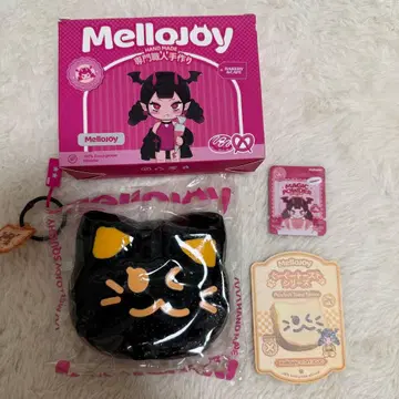 Mellojoy 구구토스트 시리즈 스퀴즈 검은 고양이