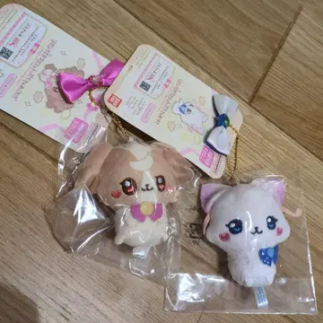 푸치큐아 리본 포함 마스코트 유키 코무기 세트