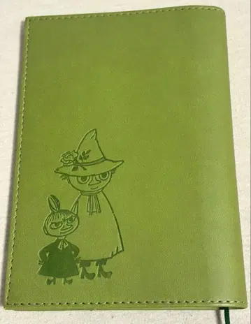 무민 북커버 문고본 사이즈 인조 가죽 스너프킨 미이