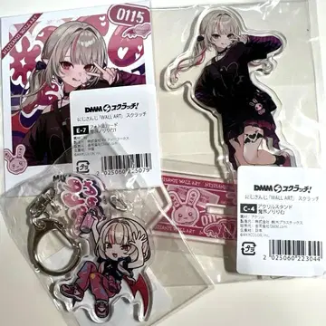 니지산지 [ WALL ART ] 스크래치 마카이노 리리무 아크릴 스탠드