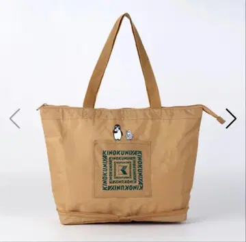 기노쿠니야 Suica 펭귄 접이식 보냉 토트백