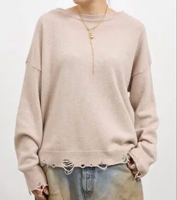 완판템 L'Appartement J'M DESIGN 크러쉬 니트