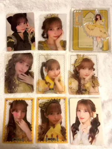 하야세 노엘 트레이딩 카드 액스 세트