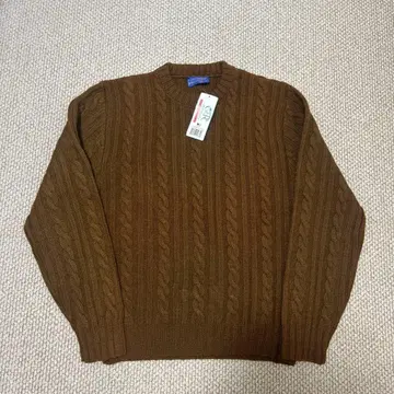 50s 60s Pendleton 브라운 니트 스웨터 데드스탁!!