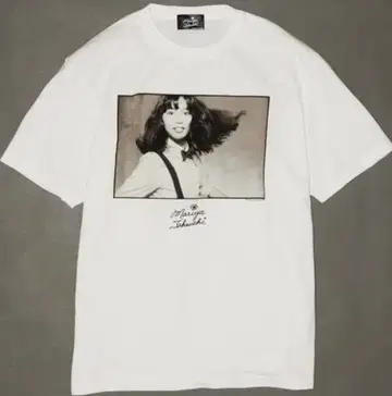 다케우치 마리야 PLASTIC LOVE 프린트 T셔츠