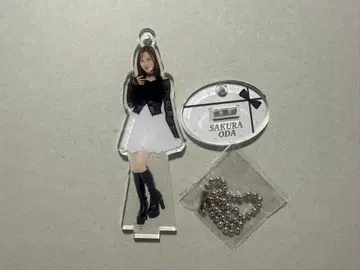 오다 사쿠라 하로프로 2026 미니 아크릴 스탠드 키링