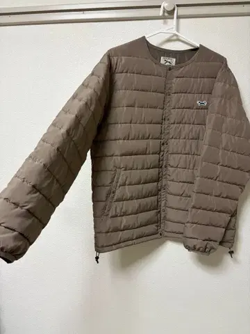 The Fox Collection 다운 노카라 경량 충전솜