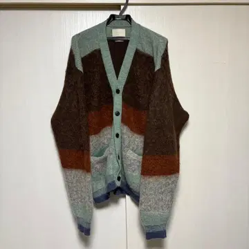 YOKE 컬러 블록 가디건