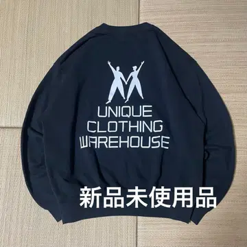 미사용 새상품 유니클로 UNIQLO 40주년 초기 로고 맨투맨 L