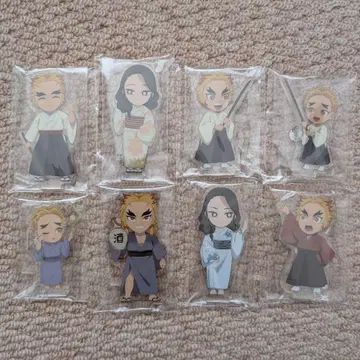 귀멸의 칼날 이어지는 아크릴 스탠드 렌고쿠가 컴플리트 세트