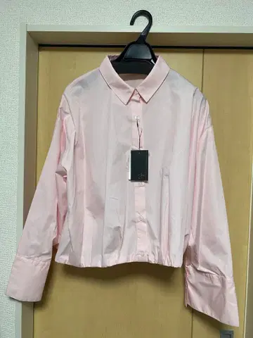[ Aga ] 라이트 핑크 셔츠 긴팔 정가 17000엔
