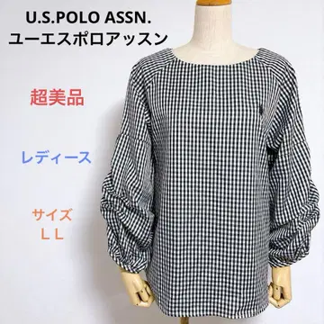 컨디션 최상 U.S.POLO ASSN 유에스폴로어슨 여성용 블라우스 LL