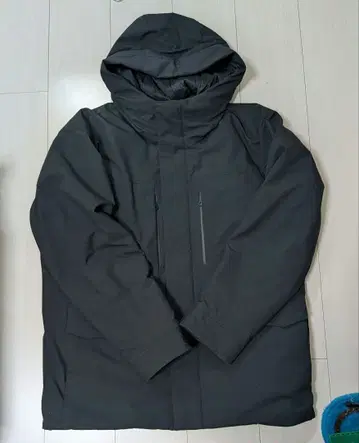 UNIQLO 하이브리드 다운 파카 M 09 BLACK