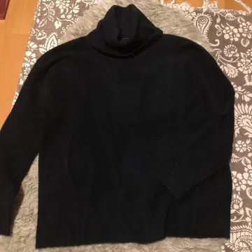 theory 블랙 터틀넥 스웨터 S