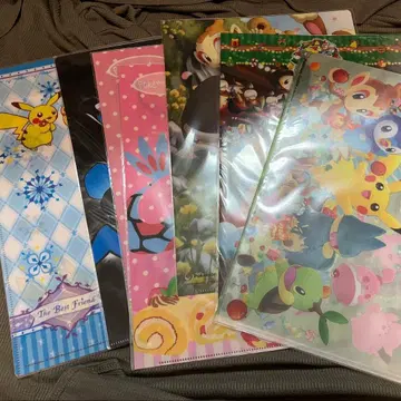 포켓몬 센터 클리어 파일 17장 세트 루카리오 지라치