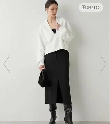 윔 가젯 화이트 풀오버