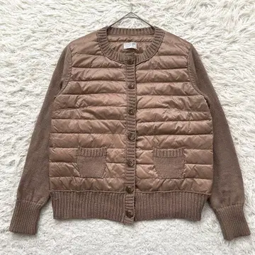 KADORINA FEMME 니트 다운 자켓 가디건