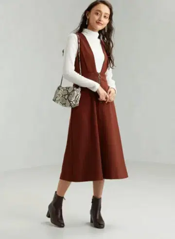 유나이티드 애로우즈 그린 라벨 FFC 카르제 오버롤 스커트