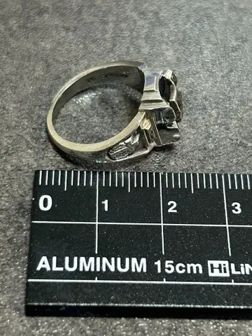 실버 반지 카보숑컷 JOSTENS 10호